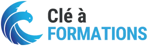 Clé à formation logo